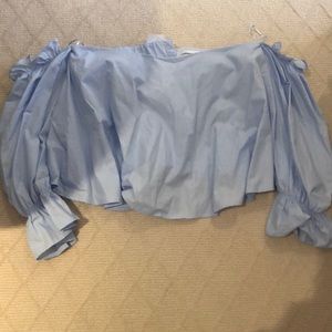Zara off the shoulder blouse